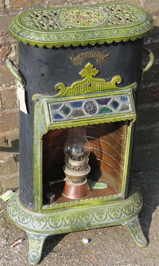 Petrolux enamelled cast iron stove